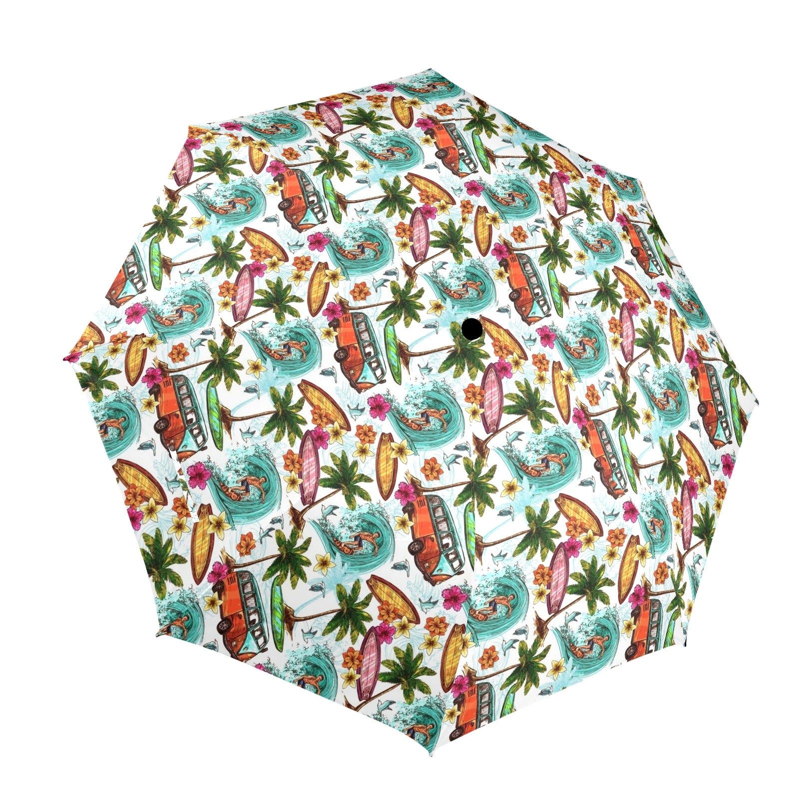 Surfing Safari Umbrella One Size Umbrella Printed Offshore Surf