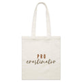 Procrastinator Parcel Canvas Tote Bag Default Title Small Tote Bag Printed In Australia