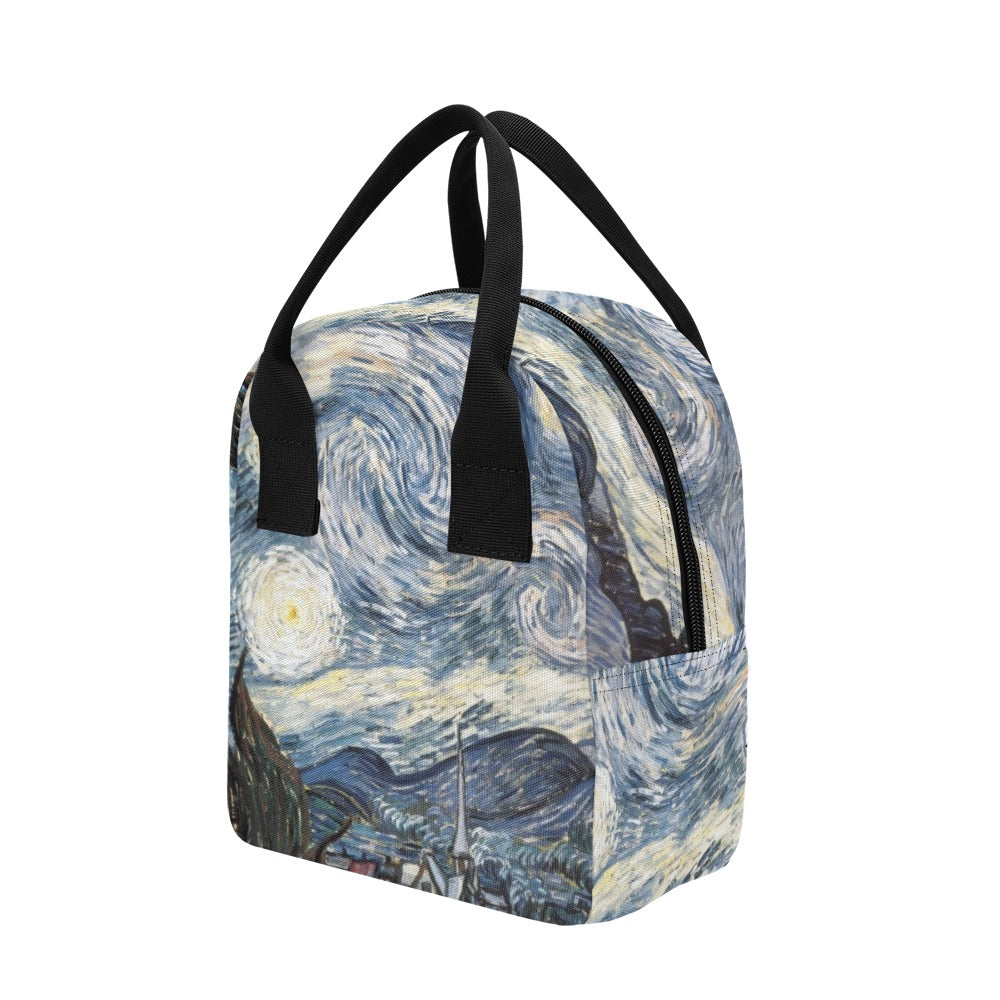 Starry Night - Zipper Lunch Bag Zipper Lunch Bag Printed Offshore
