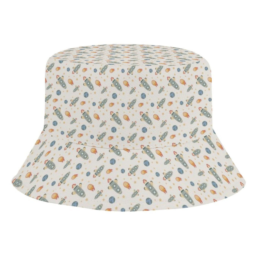 Rockets Kids Bucket Hat black Kids Bucket Hat Printed Offshore Space