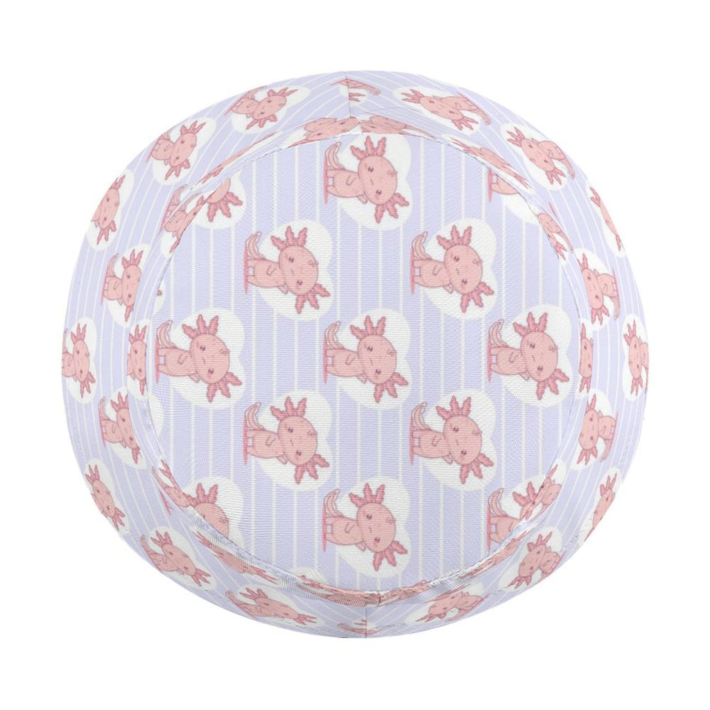 Axolotl Love Kids Bucket Hat Kids Bucket Hat animal Printed Offshore