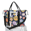 Groovy Flowers Duffle Bag-Simple (Model 1715) One Size Duffle Bag-Simple (1715)