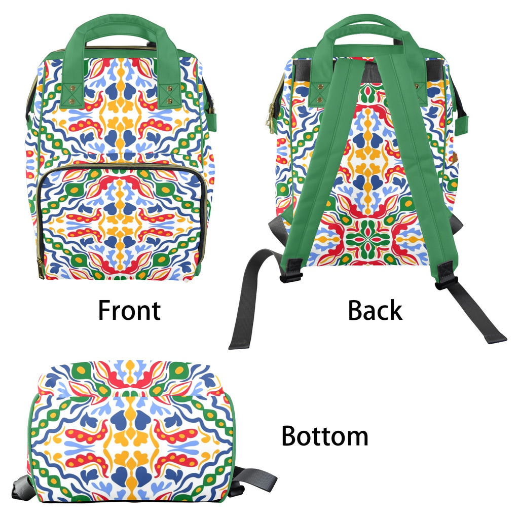 Bright Burst - Multi-Function Backpack, Nappy / Diaper Bag