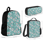 Comic Book Speech Bubbles - Three Piece Backpack Set