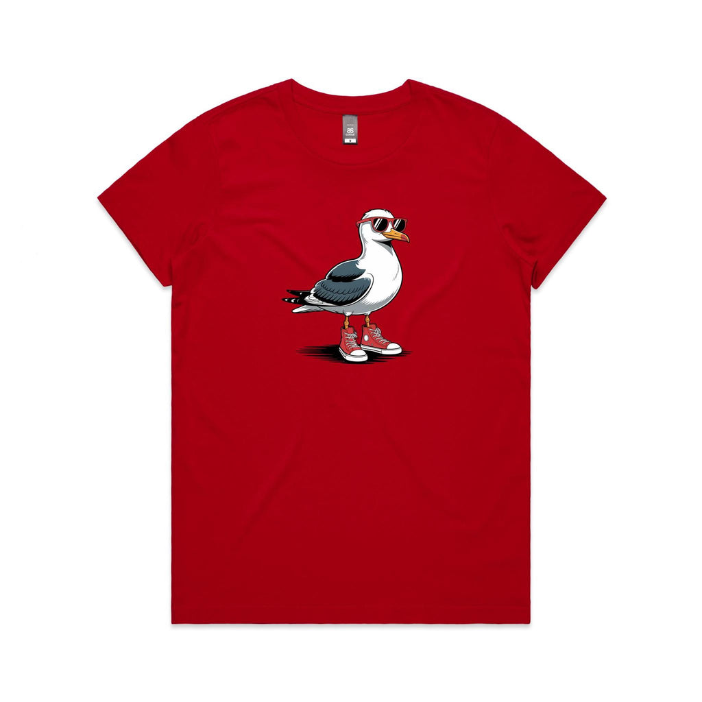 Seagull With Sunglasses And High Tops Women's AS Colour T-shirt