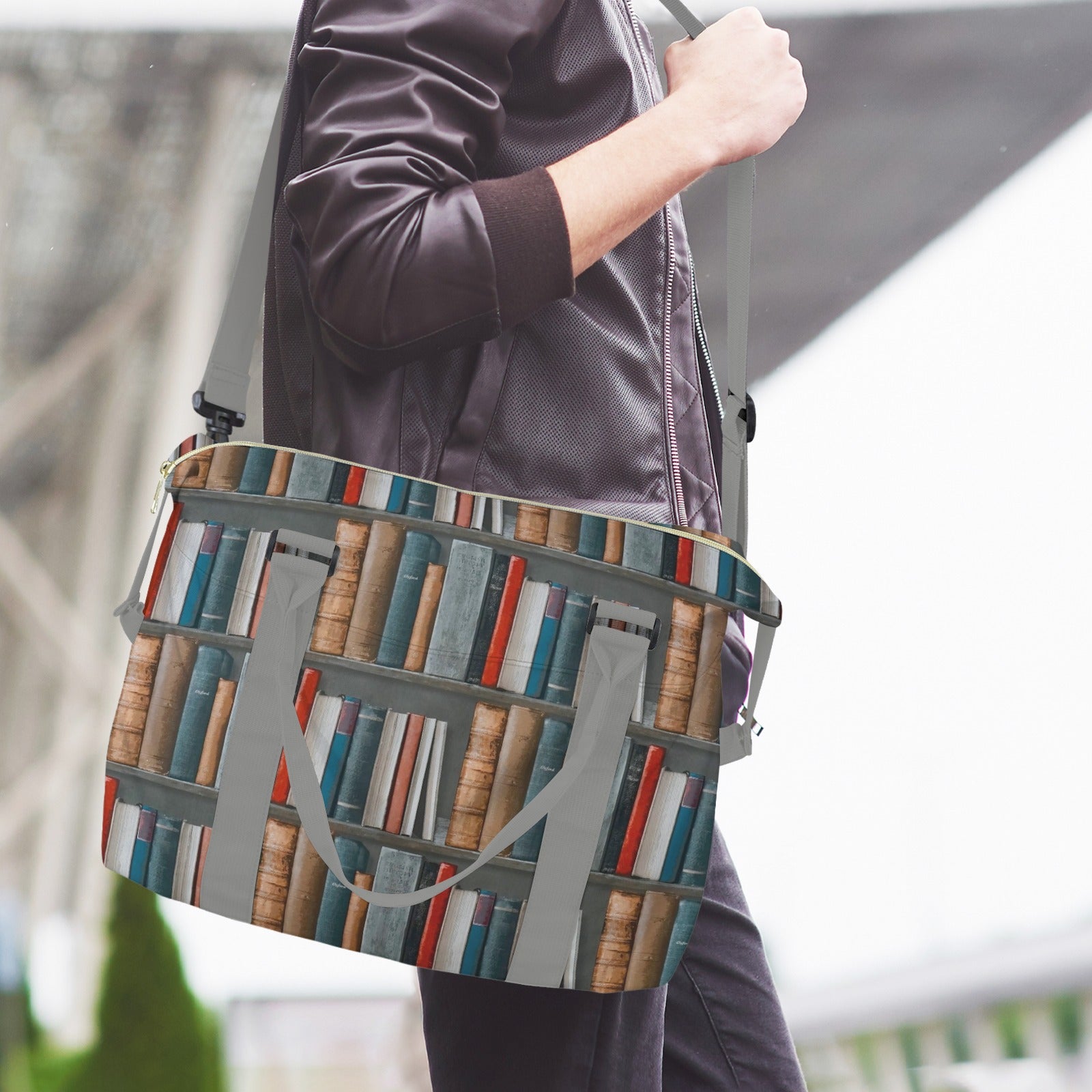 Books Duffle Bag-Simple (Model 1715) Duffle Bag-Simple (1715)