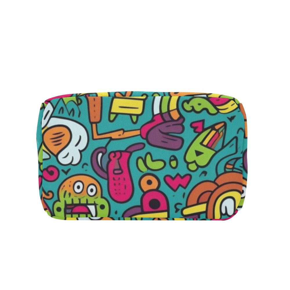 Crazy Characters - Zipper Lunch Bag Zipper Lunch Bag Printed Offshore