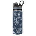 Blue Fish - Insulated Water Bottle with Dual-Use Lid (18oz) One Size Insulated Water Bottle with Dual-Use Lid (18oz) animal Printed Offshore