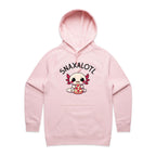 Snaxalotl, Axolotl Pizza - Womens Hoodie