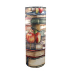 Watercolour Books - 20oz Tall Skinny Tumbler with Lid and Straw