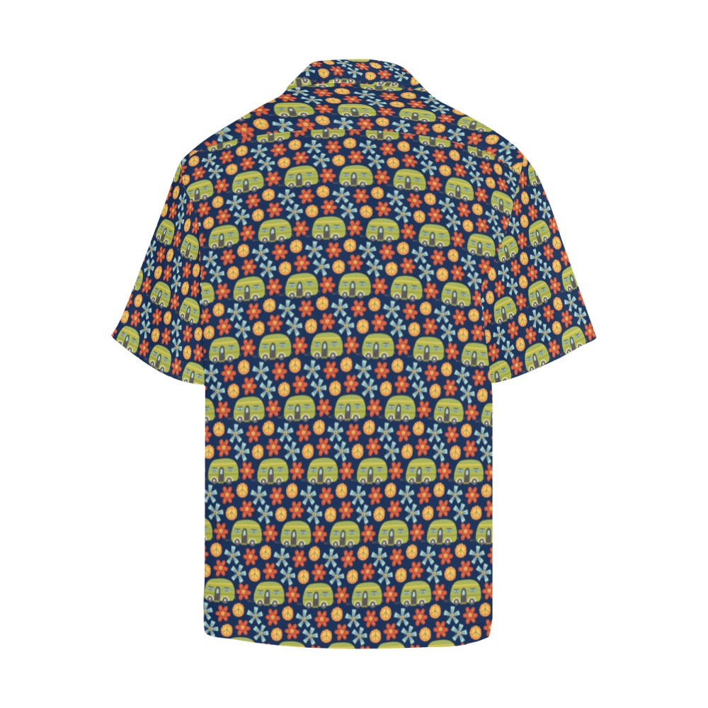 Hippy Caravan - Mens Hawaiian Shirt
