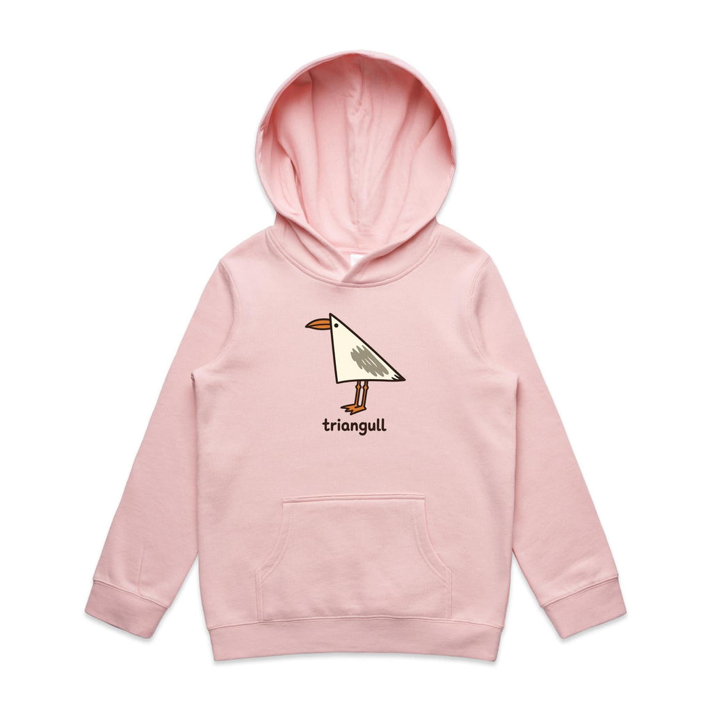 Triangull Geometry Seagull Kids AS Colour Hoodie