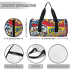 Comic Book Duffle Bag Duffle Bag Printed Offshore