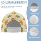 Cute Daisies Kids Baseball Cap Kids Baseball Hat Plants Printed Offshore