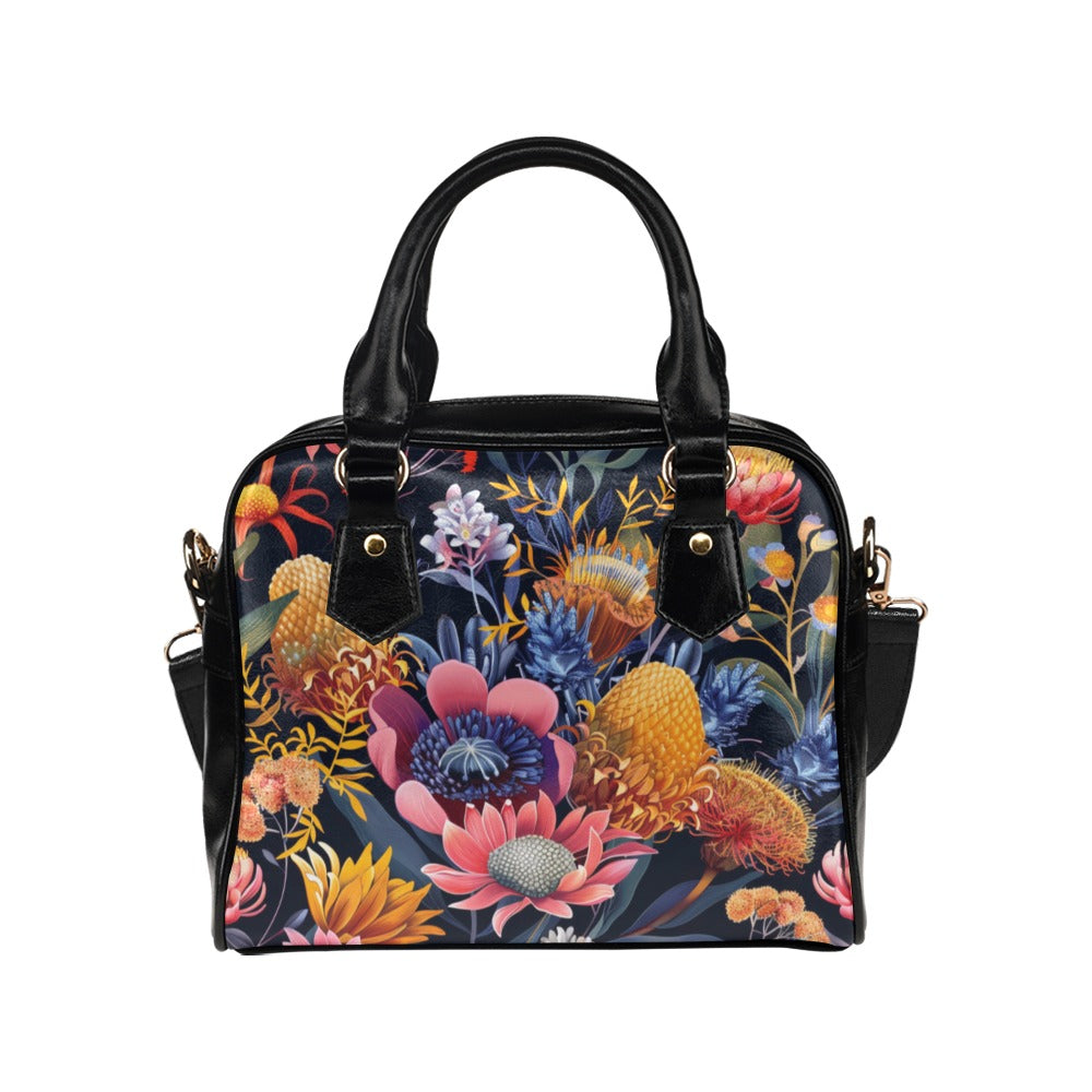 Australian Floral Shoulder Handbag