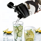 Ghosts - Insulated Water Bottle with Dual-Use Lid (18oz) Insulated Water Bottle with Dual-Use Lid (18oz) Halloween Printed Offshore