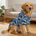 Japanese Waves Pet Hoodie (Large Size)