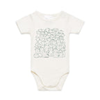 Lots And Lots Of Cats AS Colour Baby Bodysuit
