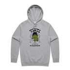 Vinyl Collector, Records - Mens Hoodie Grey Marle Mens Hoodie Music Printed In Australia Retro