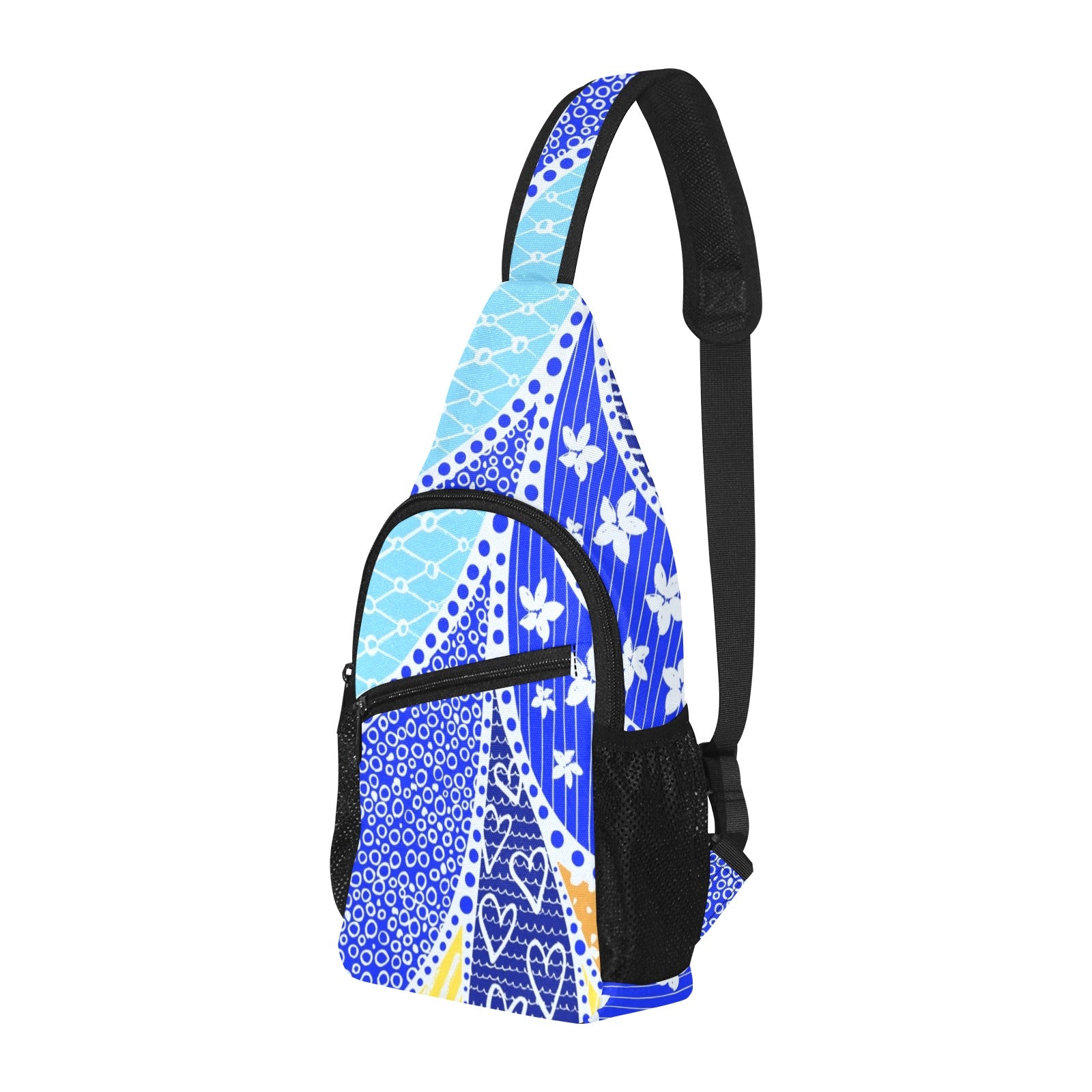 Blue Swirl - Chest Bag