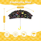 Quavers, Music Notes Kids Safe Round Corner Umbrella Kids Safe Round Corner Umbrella Music Printed Offshore