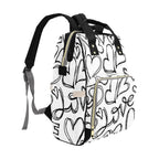 Love - Multi-Function Backpack, Nappy / Diaper Bag