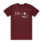 Cat String Theory Physics Men's AS Colour T-shirt