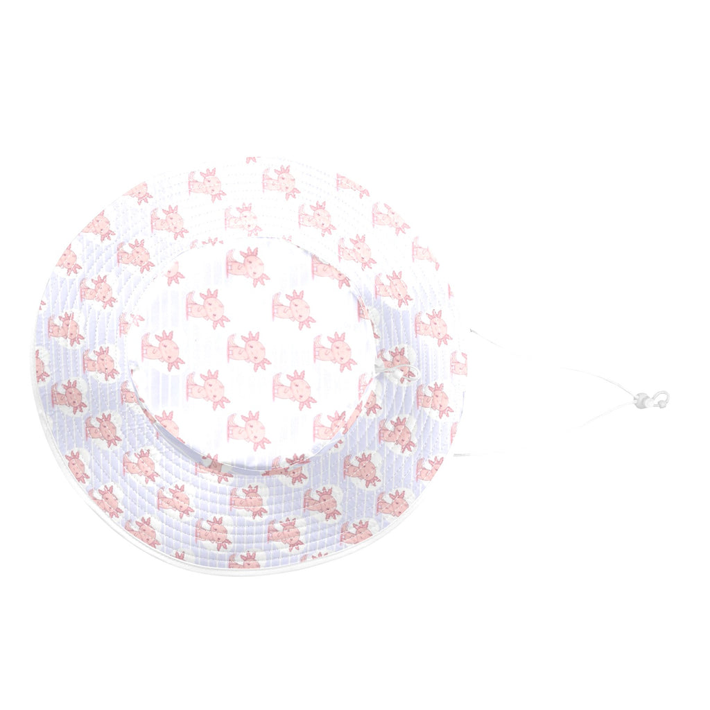 Axolotl Love Wide Brim Bucket Hat Wide Brim Bucket Hat animal Printed Offshore