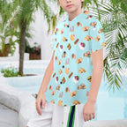 Classic Aussie Food Icons Senior Kids Hawaiian Shirt