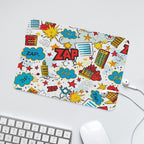 Comic Book Zap Leather Mouse Pad Leather Mouse Pad comic Printed Offshore