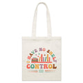 I Have No Shelf Control, Books Parcel Canvas Tote Bag Default Title Small Tote Bag Printed In Australia Reading