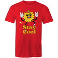 Stay Cool Men's AS Colour T-Shirt Red Mens T-shirt Printed In Australia