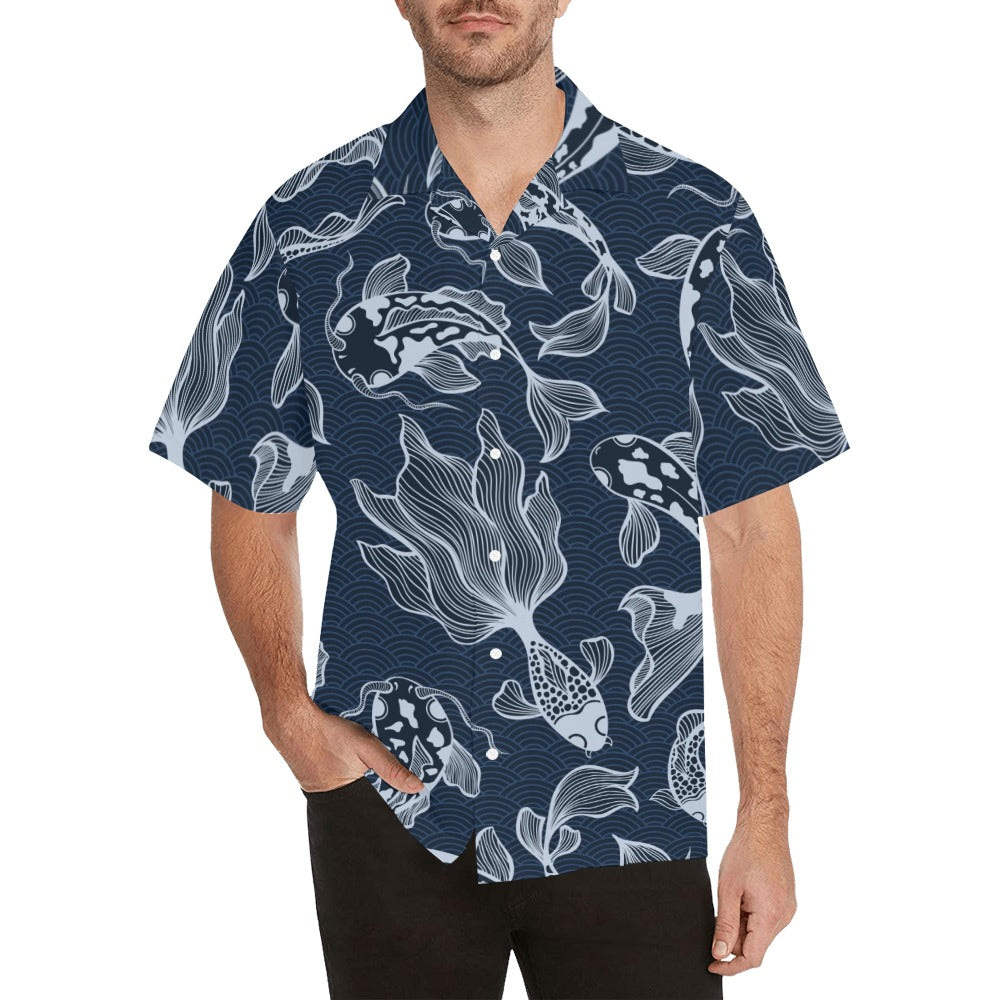 Blue Fish - Mens Hawaiian Shirt