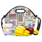 Guitar Pedals - Neoprene Lunch Bag Neoprene Lunch Bag Printed Offshore