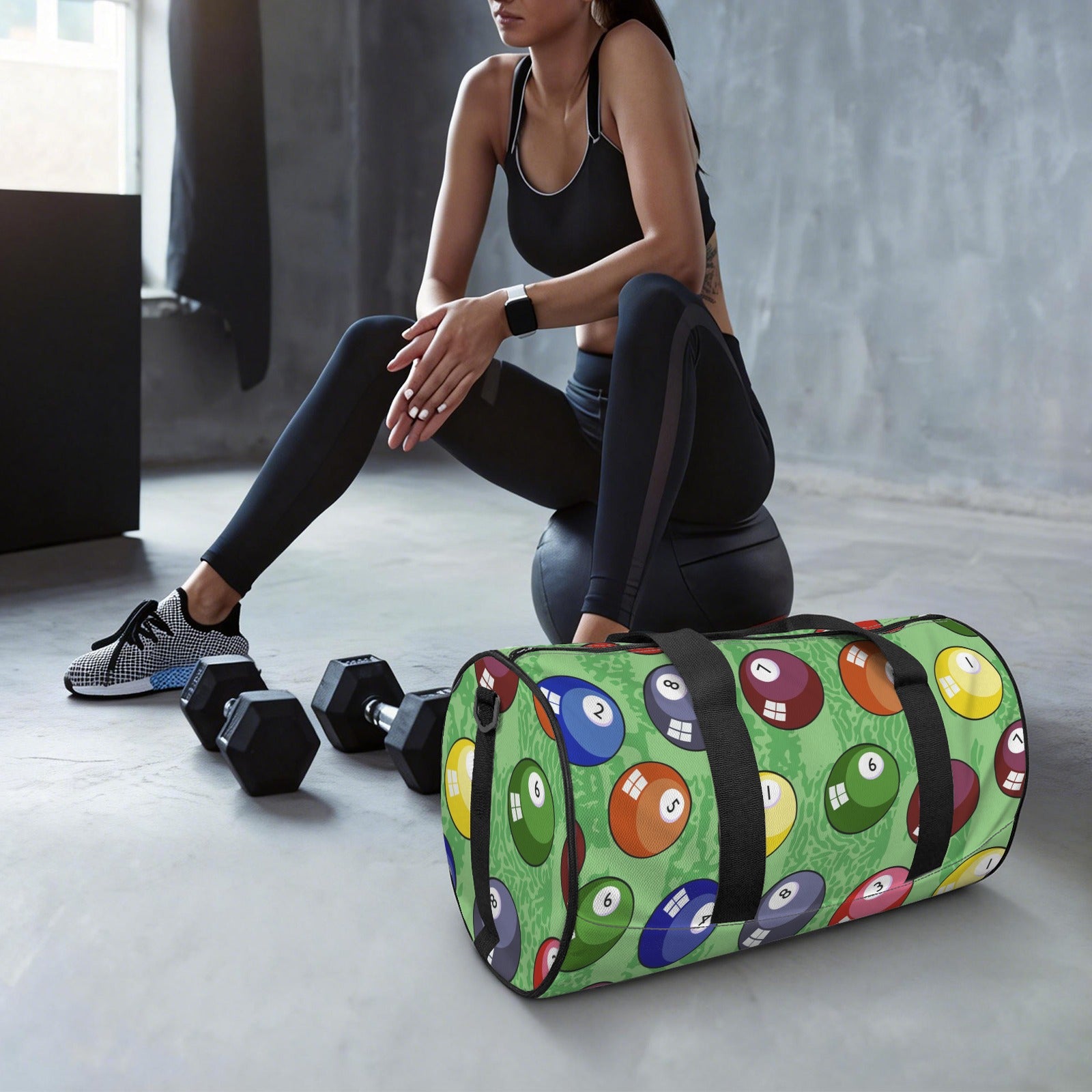 Pool Balls Duffle Bag Duffle Bag Printed Offshore