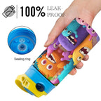 Crazy Colourful Monsters - Little Kids Water Bottle Little Kids Water Bottle Printed Offshore Sci Fi