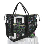 Equations In Green And Pink Duffle Bag-Simple (Model 1715) One Size Duffle Bag-Simple (1715)