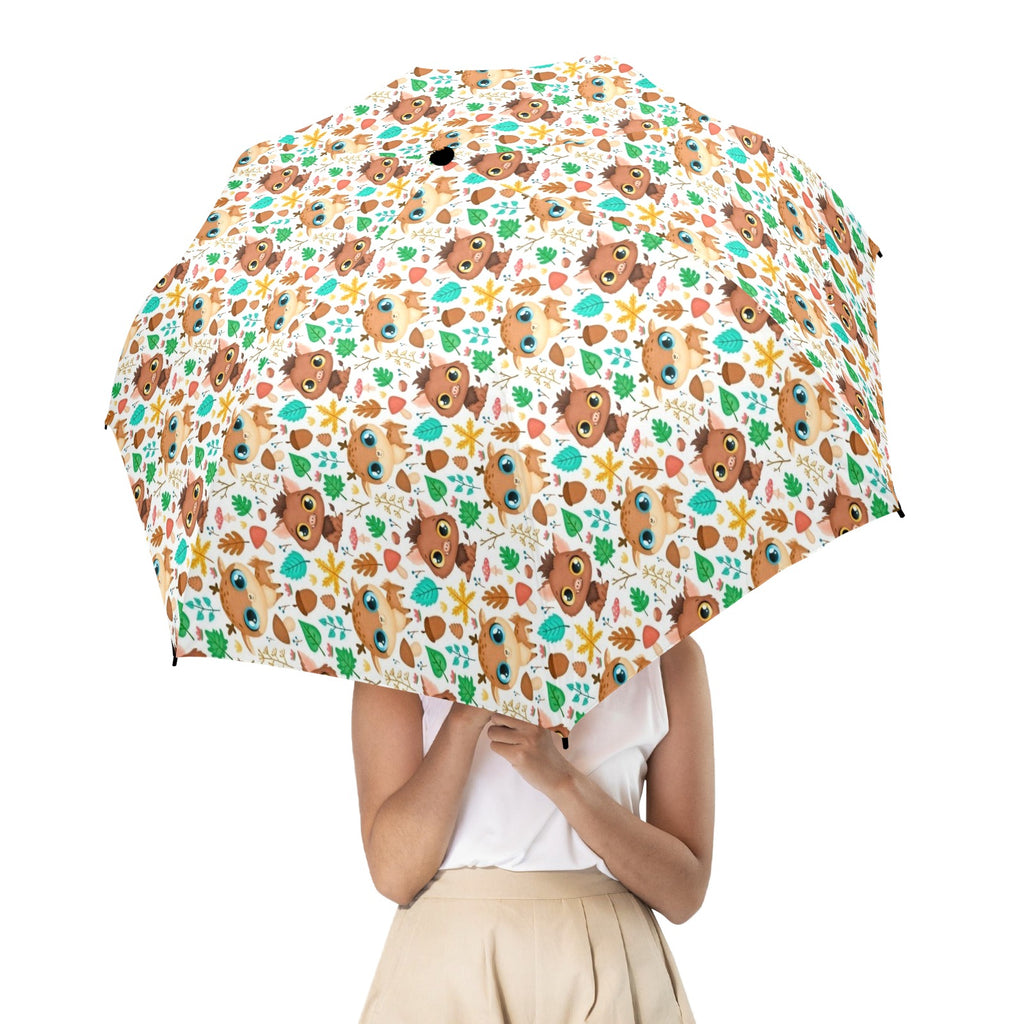 Cute Autumn Creatures Umbrella Umbrella animal Printed Offshore