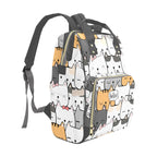 Cat Hello - Multi-Function Backpack, Nappy / Diaper Bag