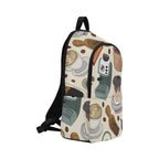 All The Coffee - Fabric Backpack