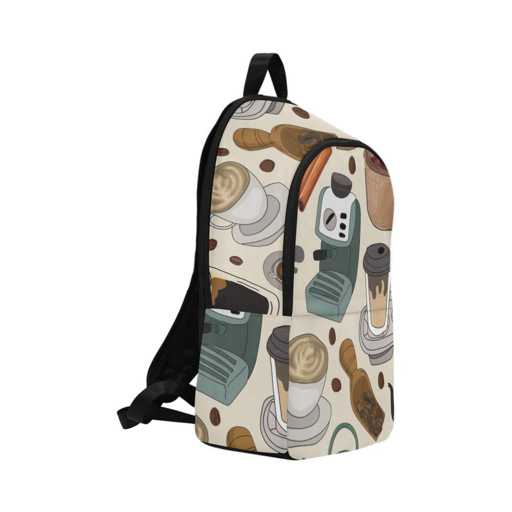 All The Coffee - Fabric Backpack