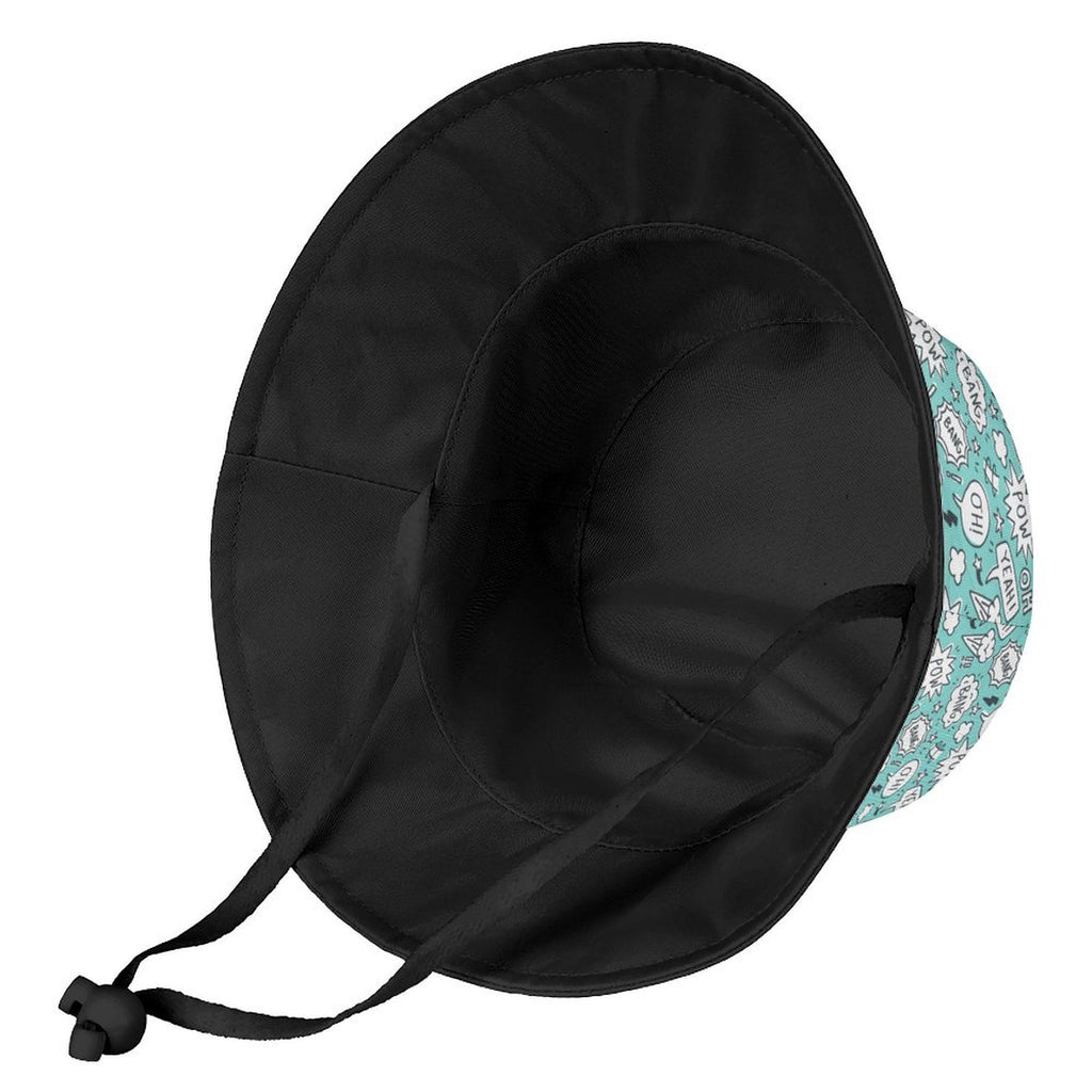 Comic Book Speech Bubbles - Kids Bucket Hat