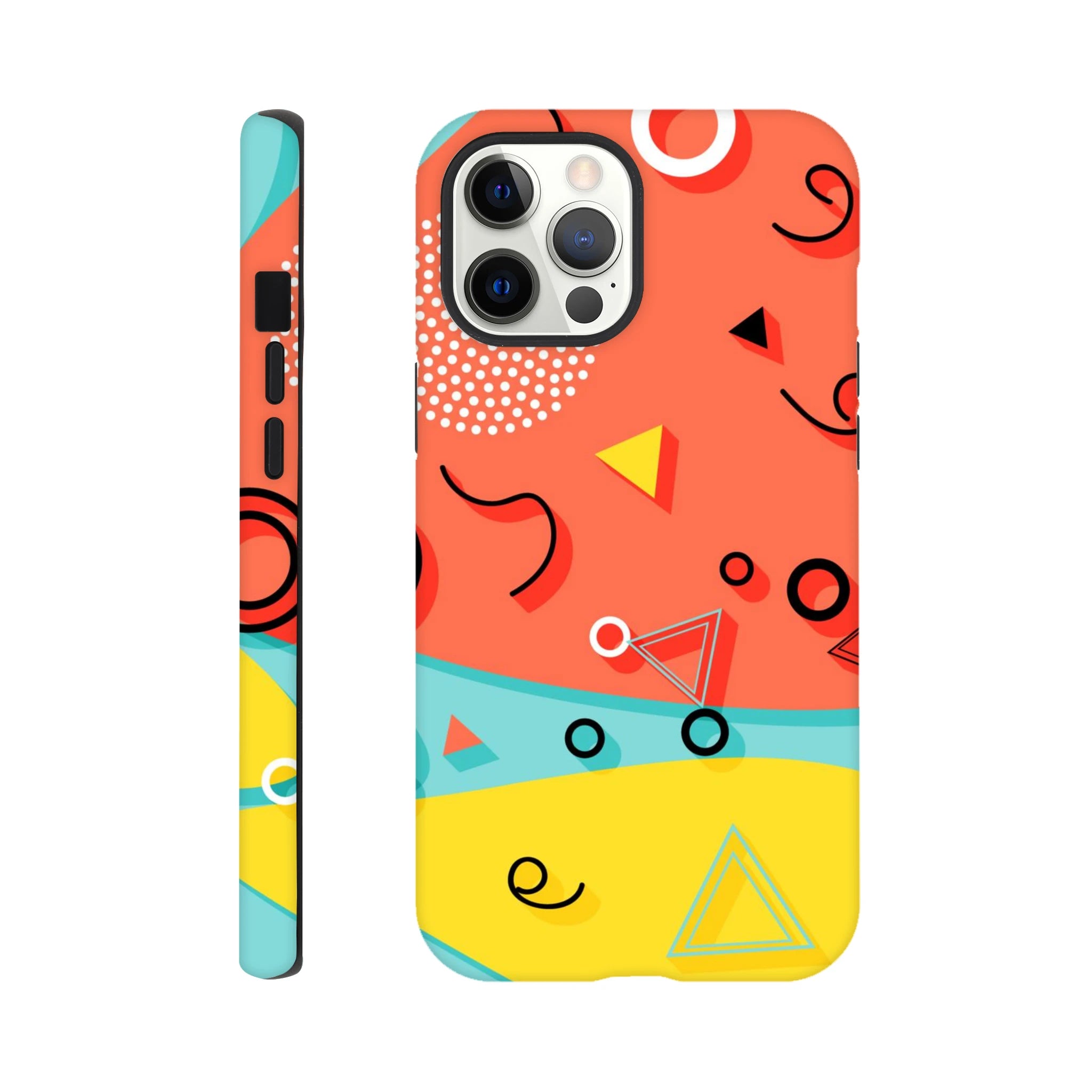 Retro Vibe - Apple iPhone Tough case iPhone 12 Pro Max iPhone Tough Case Globally Fulfilled Retro