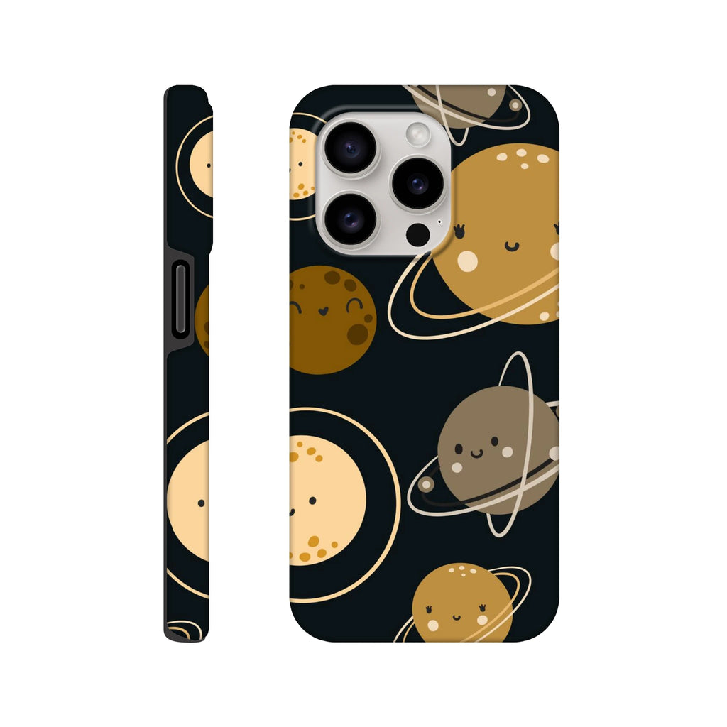Planets - Apple iPhone Tough case iPhone 15 Pro iPhone Tough Case Globally Fulfilled Space