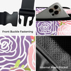 Abstract Roses - Belt Bag