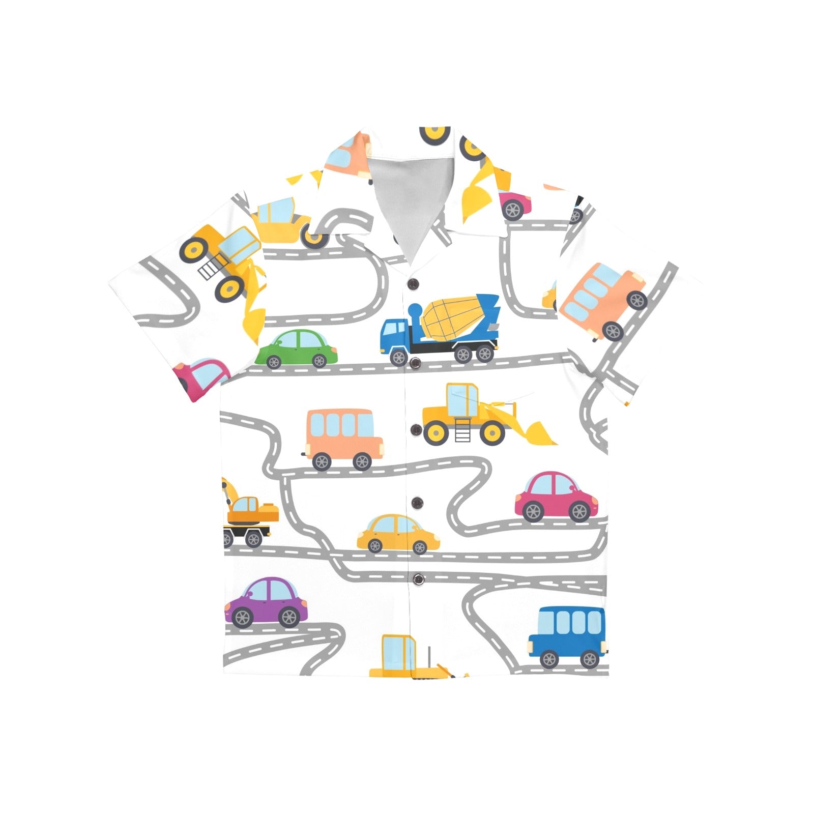 On The Road - Junior Kids Hawaiian Shirt