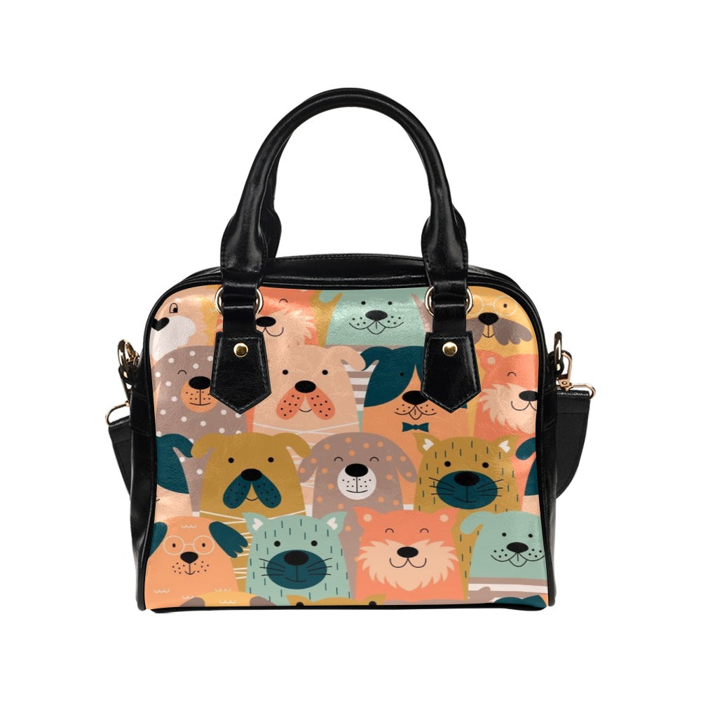 Lots Of Dogs - Shoulder Handbag (Model 1634) Shoulder Handbags (1634)