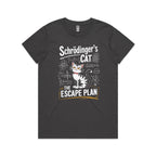 Schrodinger's Cat The Escape Plan Women's AS Colour T-shirt