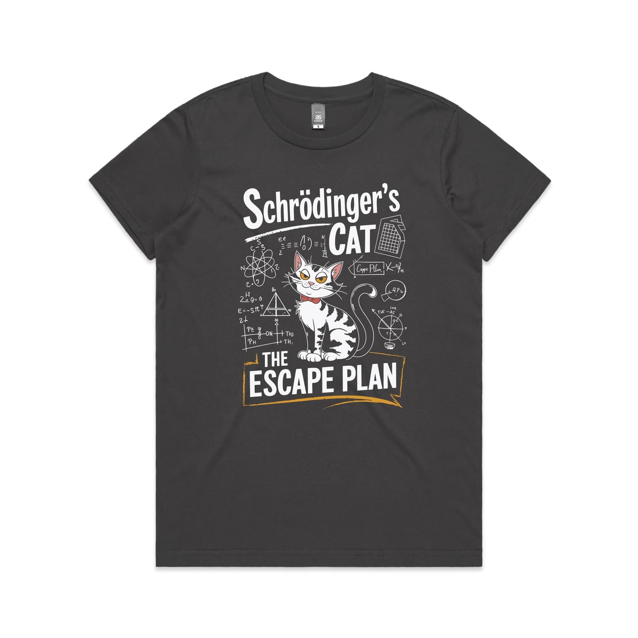 Schrodinger's Cat The Escape Plan Women's AS Colour T-shirt