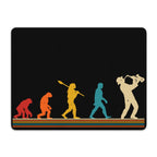 Evolution Of A Saxophone Player Leather Mouse Pad Leather Mouse Pad Music Printed Offshore
